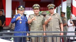 Bupati Irwan Hadiri HUT Damkar, Satpol PP, dan Satlinmas, Luwu Timur Raih Apresiasi dari Gubernur