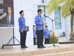 Upacara HUT Otda ke-30, Sekda Luwu Timur Ajak Perkuat Kolaborasi Pembangunan Daerah