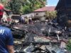 Kebakaran di Desa Bawalipu, Satu Rumah Rata dengan Tanah dan Motor Ikut Hangus
