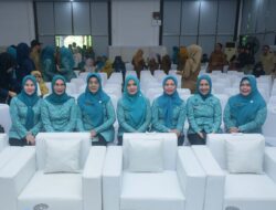 Komitmen Lindungi Anak, Ketua TP PKK Lutim Ikut Monev Imunisasi di Gowa