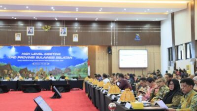 Hadiri HLM TPID Sulsel, Wabup Lutim Tegaskan Komitmen Jaga Stabilitas Harga Jelang Idul Adha