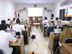 Tingkatkan Nilai IPS, Diskominfo-SP dan BPS Gelar PSS dan EPSS Bagi Agen Statistik Pemkab Lutim