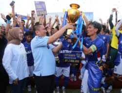 Irwan Bachri Syam Tutup Turnamen Bupati Cup I 2026, Gaswo Wotu Keluar Sebagai Juara