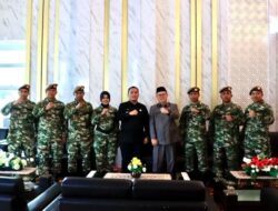 Bupati Lutim Terima Kunjungan ASN Komcad Kodam XIV Hasanuddin