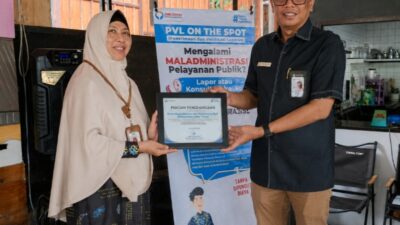 Sukses Gelar Layanan Jemput Bola di Sorowako, Disdukcapil Luwu Timur Terima Penghargaan dari Ombudsman