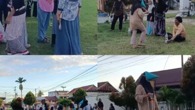 Sinergi PKK Desa Lampenai dan Mahasiswa KKN UM Palopo Hadirkan Kemeriahan Lomba di Kantor Camat Wotu