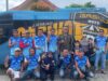 Kobarkan Semangat, Peserta Lomba Perahu Asal Wotu Menuju Sungai Malili