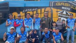 Kobarkan Semangat, Peserta Lomba Perahu Asal Wotu Menuju Sungai Malili