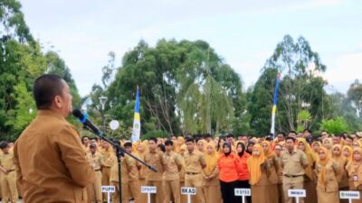 Bupati Irwan Pimpin Apel Pagi, Tekankan Pengawalan Program Prioritas Daerah