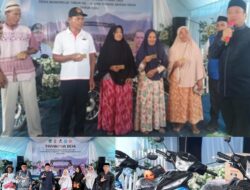 Bupati Luwu Timur Serahkan Bantuan Motor Dinas untuk Petugas Agama dan Kartu Lansia di Mangkutana