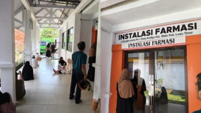 Ramai tapi Tertib, Antrean Pasien di Farmasi RSUD I Lagaligo Wotu Berjalan Kondusif