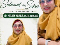 dr. Helmy Kahar Resmi Mengemban Amanah Sebagai Plt. Kepala Dinas Kesehatan Luwu Timur