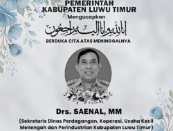 Kabar Duka: Sekretaris Disdagkop UKM Luwu Timur, Drs. Saenal, MM Meninggal Dunia di Makassar