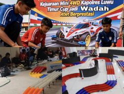 Sambut Hari Bhayangkara ke-80, Kejuaraan Mini 4WD Kapolres Luwu Timur Cup Jadi Wadah Cetak Atlet Berprestasi