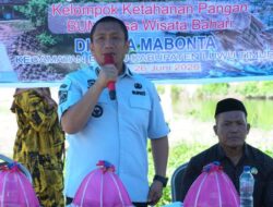 Panen Perdana 6 Ton Ikan Nila, Bupati Irwan Apresiasi Keberhasilan BUMDes Mabonta