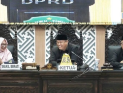 Ketua DPRD Luwu Timur Pimpin Rapat Paripurna Penyampaian Pendapat Akhir Terhadap Ranperda Perumdam Waemami