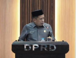 Rusdi Layong Sampaikan Pendapat Akhir Fraksi GPR Terhadap Ranperda Penyertaan Modal Perumdam Waemami