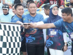 Ketua DPRD Luwu Timur Ikut Melepas Ribuan Peserta Fun Run Juara 2026