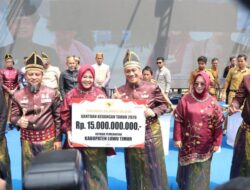 HUT ke-23 Luwu Timur Dihujani Kado Istimewa, Menteri Pertanian hingga Gubernur Sulsel Gelontorkan Bantuan Miliaran Rupiah