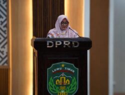 Wabup Puspawati Sampaikan Jawaban Bupati atas Pemandangan Umum Fraksi-Fraksi DPRD Lutim