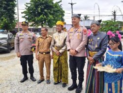 Kunker ke Polsek Wotu, Kapolres Luwu Timur Disambut Langsung oleh Macoa Bawalipu