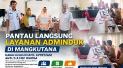 Pantau Langsung Layanan Adminduk di Mangkutana, Kepala Disdukcapil Apresiasi Antusiasme Warga