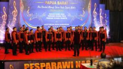 Tim Paduan Suara Pria Lutim Raih Medali Gold pada Pesparawi Nasional XIV di Manokwari