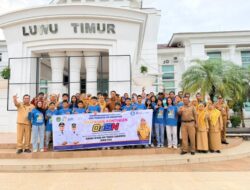 Sekda Luwu Timur Lepas Kontingen O2SN, Targetkan Tembus Tingkat Nasional