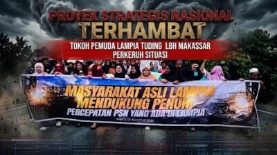 Proyek Strategis Nasional Terhambat, Tokoh Pemuda Lampia Tuding LBH Makassar Perkeruh Situasi