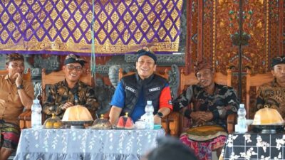 Silaturahmi di Desa Adat Yang Awighnam Astu, Bupati Irwan Pastikan Aspirasi Warga Ditindaklanjuti