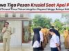 Bawa Tiga Pesan Krusial Saat Apel Pagi, Camat Tomoni Timur Tekan Integritas Pegawai hingga Bahaya Kebakaran