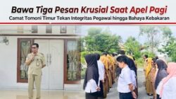 Bawa Tiga Pesan Krusial Saat Apel Pagi, Camat Tomoni Timur Tekan Integritas Pegawai hingga Bahaya Kebakaran
