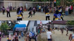 Semarak HUT RI ke-81, Turnamen Bola Voli Se-Kecamatan Wotu Resmi Digelar di Desa Bawalipu