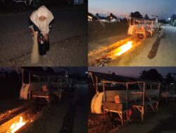 Aksi Terpuji Mama Rhian, Pedagang di Lapangan Gaswo yang Konsisten Jaga Kebersihan Lingkungan Usai Jualan