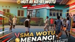 Turnamen Sepak Takraw HUT RI ke-81 di Wotu: SMA Wotu Menang, Skuad Bawalipu Tampil Perkasa