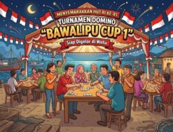 Menyemarakkan HUT RI ke-81, Turnamen Domino “Bawalipu Cup 1” Siap Digelar di Wotu
