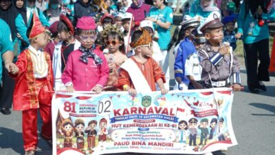 Dari Anak TK hingga Lansia, Warga Malili Semarakkan HUT ke-81 RI