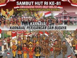 Sambut HUT RI ke-81, Kecamatan Wotu Siap Gelar Karnaval Perjuangan dan Budaya