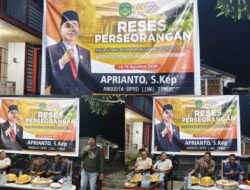 Pastikan Program 2027 Tepat Sasaran, Legislator Luwu Timur Aprianto Jemput Bola di Desa Kalpataru