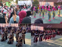 Penuh Disiplin dan Kreativitas, Lomba Senam Kreatif di Desa Lampenai Sukses Pukau Penonton
