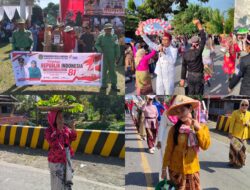 Tumpah Ruah! Kemeriahan Karnaval HUT ke-81 RI di Kecamatan Wotu