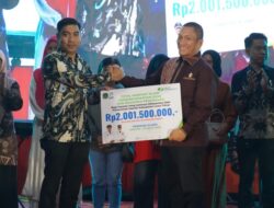 51 Warga Lutim Terima Klaim JKM dan Beasiswa pada Malam Resepsi Kenegaraan