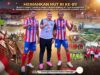 Meriahkan HUT RI ke-81, Bupati Luwu Timur dan Direktur Eksternal PT CLM Sukseskan Pembukaan Turnamen Sepak Bola di Lapangan Gaswo Wotu