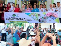 Upaya Tingkatkan Kualitas Hidup Lansia, RSUD I Lagaligo dan Puskesmas Tomoni Timur Sambangi Desa Kertoraharjo
