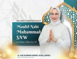 Peringati Maulid Nabi 1448 H, Ketua TP PKK Luwu Timur Ajak Masyarakat Bumikan Akhlak Rasulullah dalam Keluarga