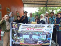 Solidaritas untuk NTT, Wabup Luwu Timur Terima Bantuan dari GMPS