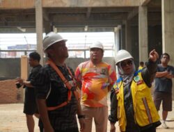 Target Rampung Desember, Bupati dan Wabup Tinjau Progres Pembangunan Pasar Tomoni