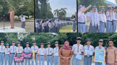 Awali Pekan dengan Semangat, SMAN 2 Luwu Timur Beri Apresiasi Siswa Peraih Juara Basket dan Musikalisasi Puisi