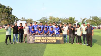 Tahan Imbang Luwu Utara, Luwu Timur Sementara Duduki Puncak Klasemen Piala Gubernur