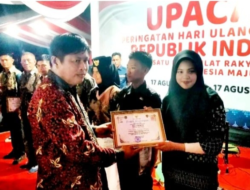 Ketua DPRD Luwu Timur Apresiasi Kinerja 70 Anggota Paskibra di HUT ke-80 RI